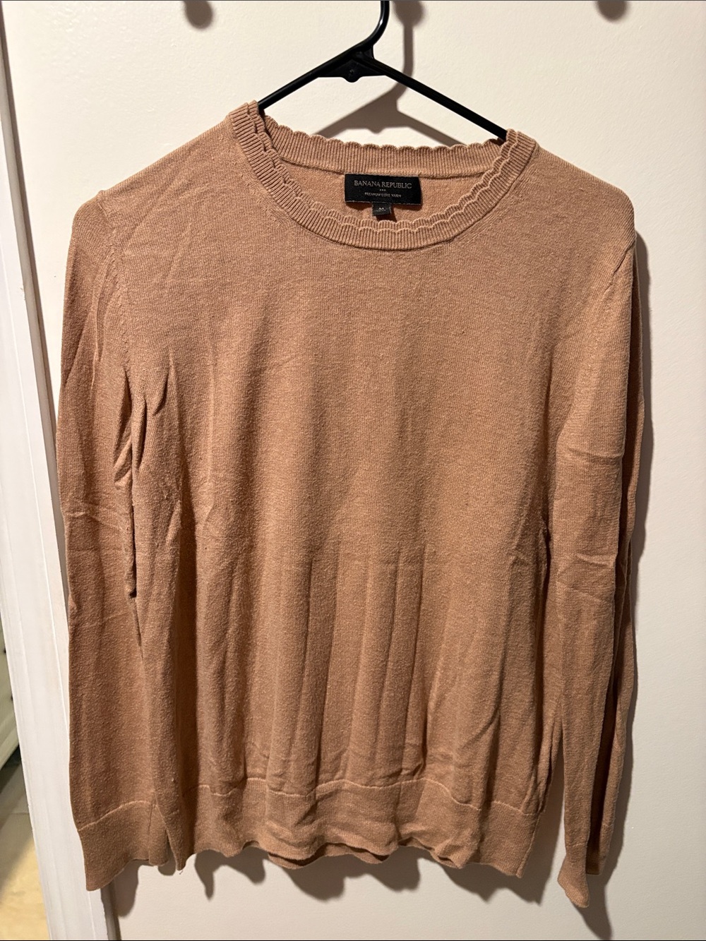 Banana Republic Women's Crewneck Sweater - Light Brown